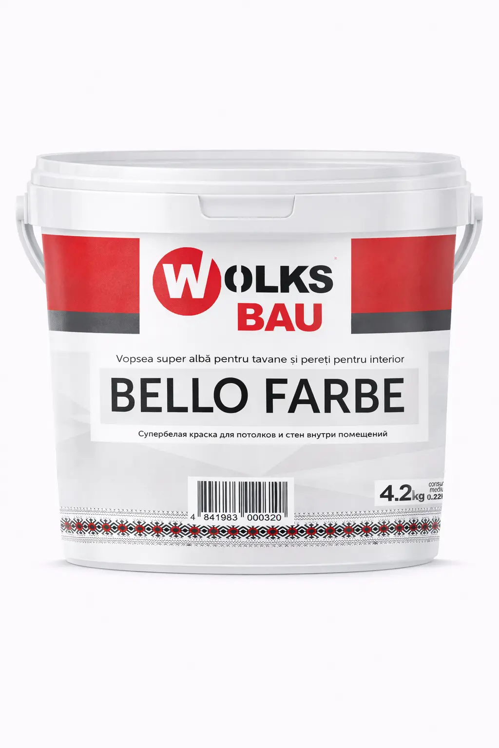 Vopsea WOLKS BAU Bello Farbe