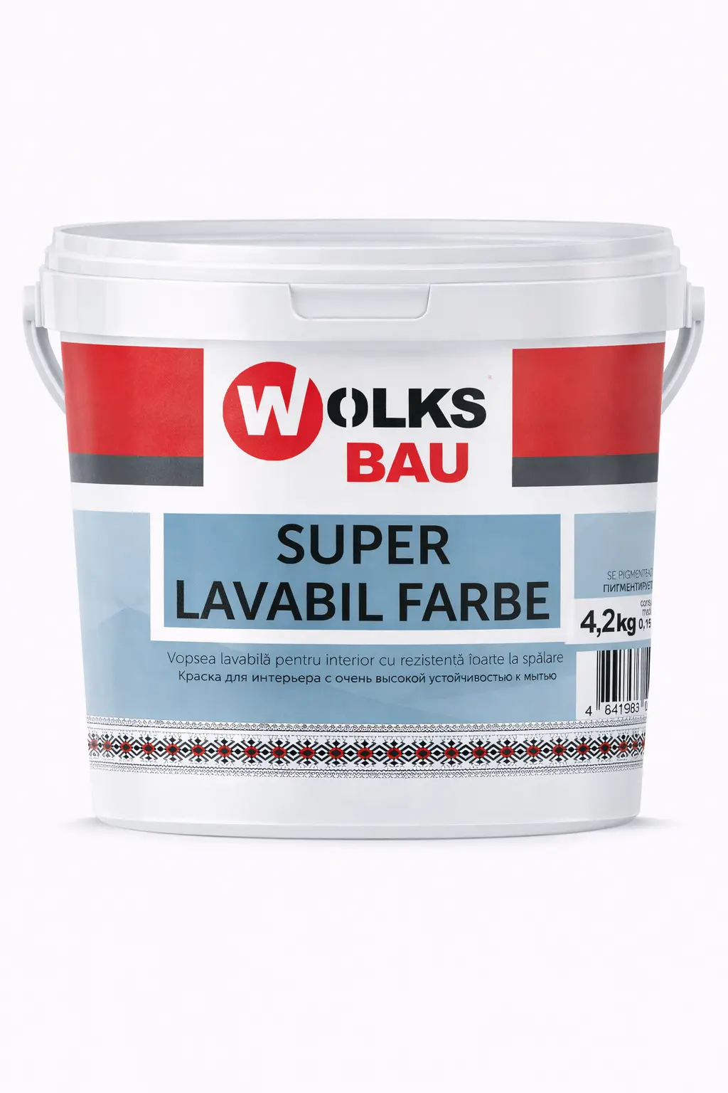 Vopsea WOLKS BAU Super Lavabil Farbe